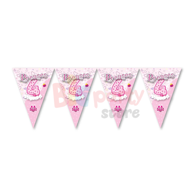 Bayrak Flama Üçgen 4 Yaş Pembe - 3