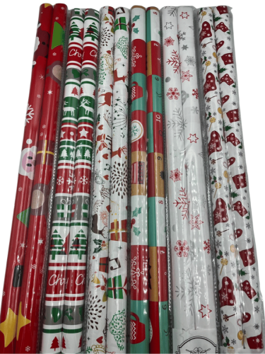 70x100 Rulo Hediye Paketi Renkli 2'Lİ Yılbaşı Modeller 45 PARÇA - 2