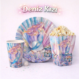 Deniz Kızı Parti Malzemeleri