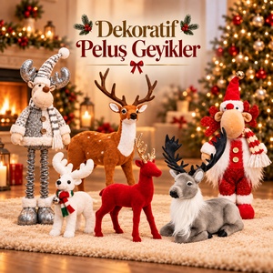 DEKORATİF GEYİK FİGÜRLER