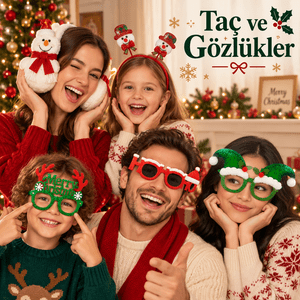 Yılbaşı Gözlük ve Taçlar