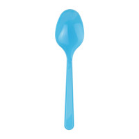 Plastik Kaşık Açık Mavi / 25 Parça - 1
