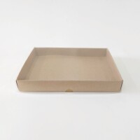 Asetat Pencereli kutu 18x13x3 10 Parça Kraft - 1