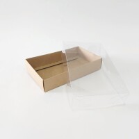 Asetat Pencereli kutu 15x9x3 10 Parça Kraft - 2