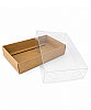 Asetat Pencereli kutu 15x9x3 10 Parça Kraft - 1