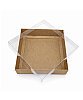Asetat Pencereli Kutu 20 x 20 x 5 Cm 5 Parça Kraft - 1