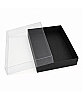 Asetat Pencereli Kutu 25 x 15 x 5 Cm 5 Parça Siyah - 1