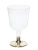 Ayaklı Plastik Kadeh Gold 150 CC 6 Parça - 1