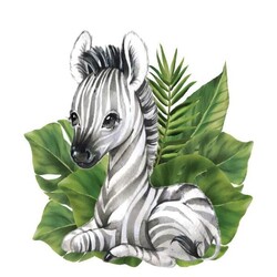 Dekoratif Kişiye Özel Ayaklı Pano Seti Baby Animal - 13