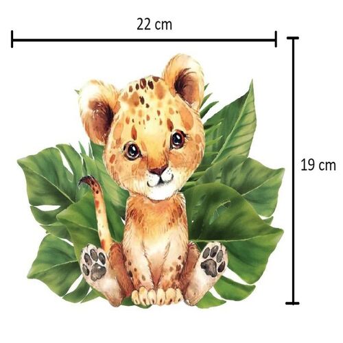 Dekoratif Kişiye Özel Ayaklı Pano Seti Baby Animal - 10