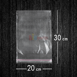 Bantlı Jelatin Poşet Şeffaf Torba 20x30 Cm - 1