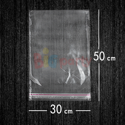 Bantlı Jelatin Poşet Şeffaf Torba 30x50 Cm - 