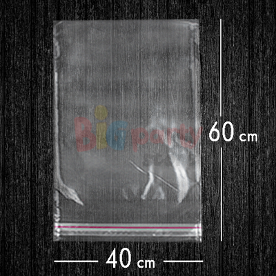 Bantlı Jelatin Poşet Şeffaf Torba 40x60 Cm - 