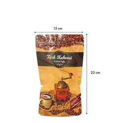 Baskılı Doypack Türk Kahvesi 15x23 Cm 120li - 2