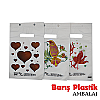 Blok Poşet Baskılı El Geçme 0 No 20x30 cm 100 lü Renkli - 3