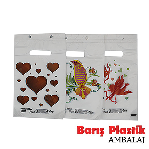 Blok Poşet Baskılı El Geçme 0 No 20x30 cm 100 lü Renkli - 3