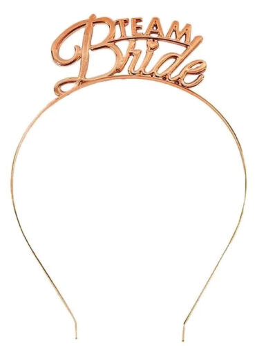 Taç Metal Team Bride Rose Gold - 