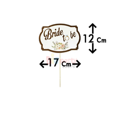 Konuşma Balonu Bride To Be Varaklı 5 Parça - 6