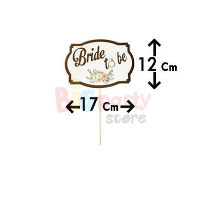 Konuşma Balonu Bride To Be Varaklı 5 Parça - 6