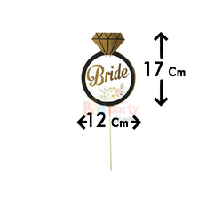 Konuşma Balonu Bride To Be Varaklı 5 Parça - 5