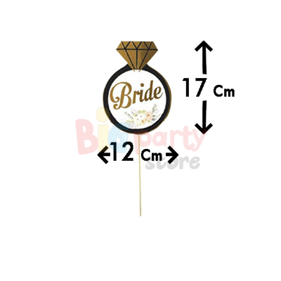 Konuşma Balonu Bride To Be Varaklı 5 Parça - 5