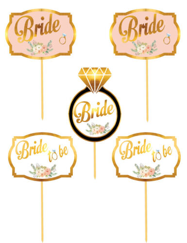 Konuşma Balonu Bride To Be Varaklı 5 Parça - 2