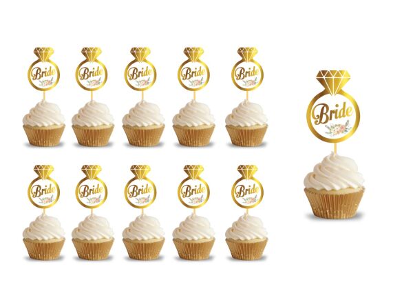 Kürdan Bride Varak Baskılı 10 Parça - 2