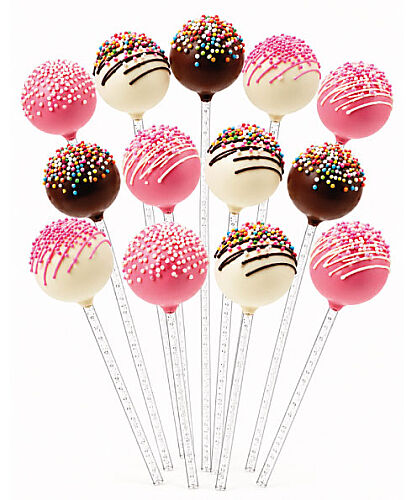 Cake Pops Çubuğu Şeffaf 14 Cm 12 Parça - 