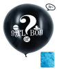Cinsiyet Balonu Konfeti̇li̇ 36'' Mavi̇ - 1