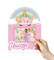 Dekoratif Kişiye Özel Ayaklı Pano Seti Unicorn 5 Parça - 8