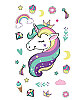 Dövme Unicorn Geçici Set - 6
