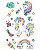 Dövme Unicorn Geçici Set - 7