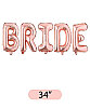 Folyo Balon Bride Rose Gold Set 34 inç - 1