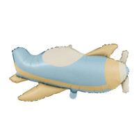Folyo Balon Retro Uçak (78-42 CM) - 1