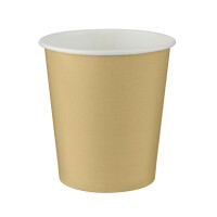 Karton Bardak Gold 8 Parça - 1