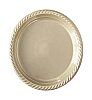 Plastik Tabak Gold 22 Cm / 25 Parça - 1