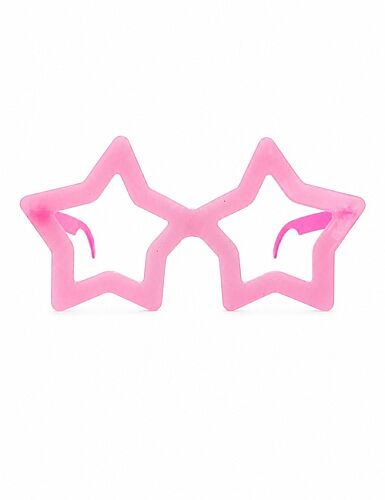 Gözlük Eko Neon Yıldız Model Pembe - 