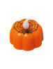 Halloween Baskılı Ledli Tealight Mum Örümcek Baskılı - 1