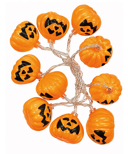 Halloween Işık Led Bal Kabağı Figür Plastik Model 10 Işık - 