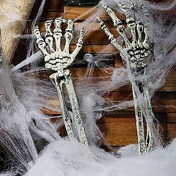 Halloween İskelet El Gömülü 2'li - 2