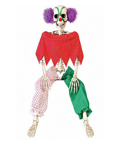 Halloween İskelet 165 Cm Süslü Palyaço - 2