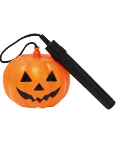 Halloween Bal Kabağı Işıklı Çubuklu Lüks 10 Cm - 