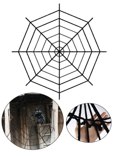 Halloween Örümcek Ağı 2x2 Metre Siyah - 