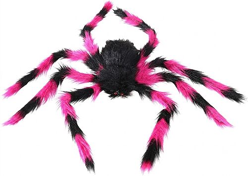 Halloween Örümcek Figür 70 Cm Fuşya - 
