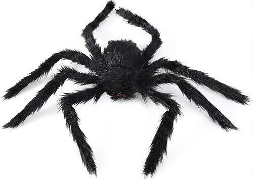 Halloween Örümcek Figür 75 Cm Siyah - 