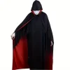 Halloween Pelerin 90 Cm Çift Taraflı Kapşonlu - 2
