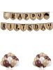 Kağıt Banner Temalı Happy Birthday Harry Potter - 1