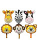 Folyo Balon 6lı Set 14 inç Safari - 1