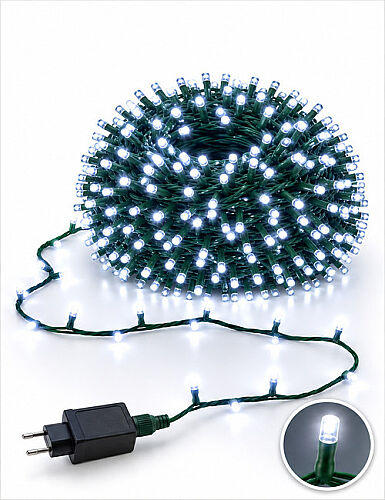 Işık 900 Led 20 Metre Beyaz Fonksiyonlu Eklemeli Dış Mekan - 