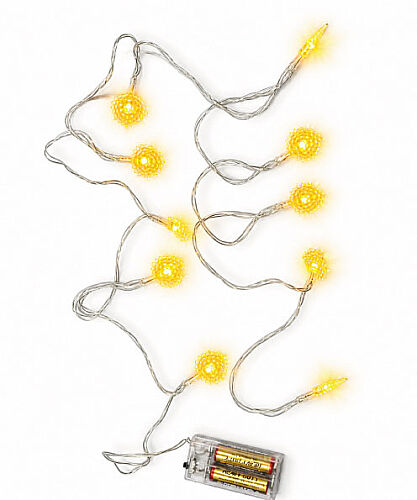 Işık Led Kalp Model 10 Işık 2 Metre - 